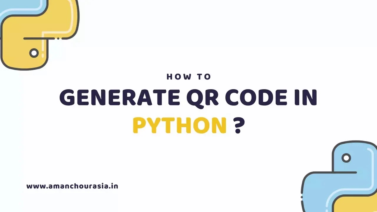 How to Generate QR Code in Python?