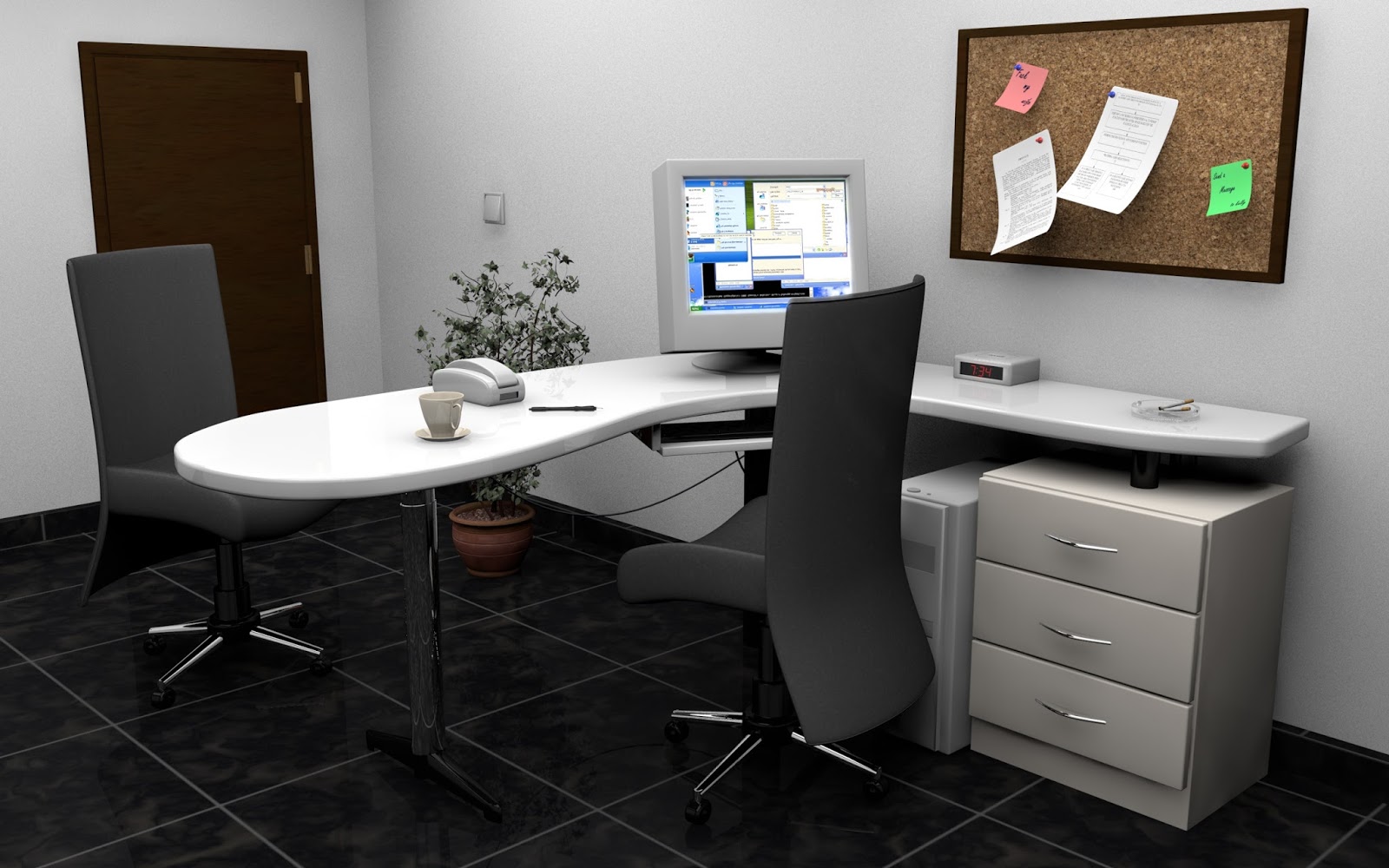 Home And Design Agreeable Office Desk Table Design