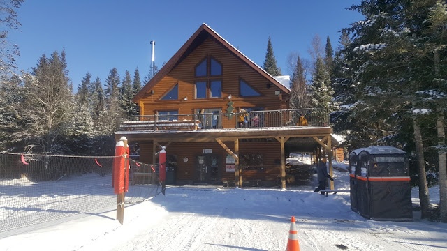 Point de départ au Parc Régional Val-David Point de départ au Parc Régional Val-David