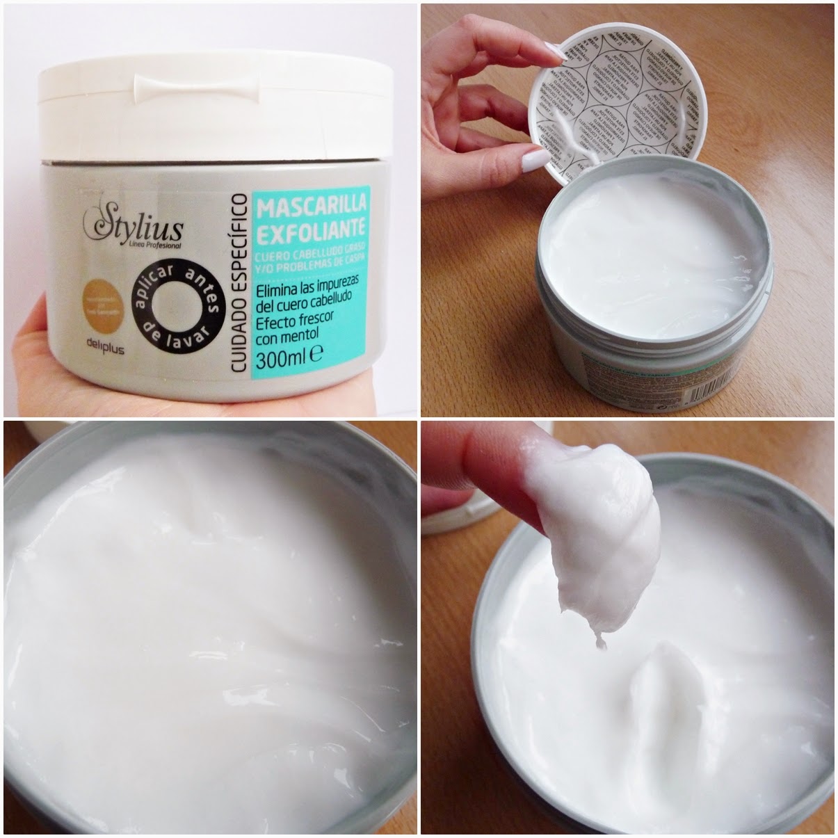 Envuelta en crema: ¿Un producto sorprendentemente para las descamaciones o pura Mascarilla Exfoliante Stylus de Deliplus