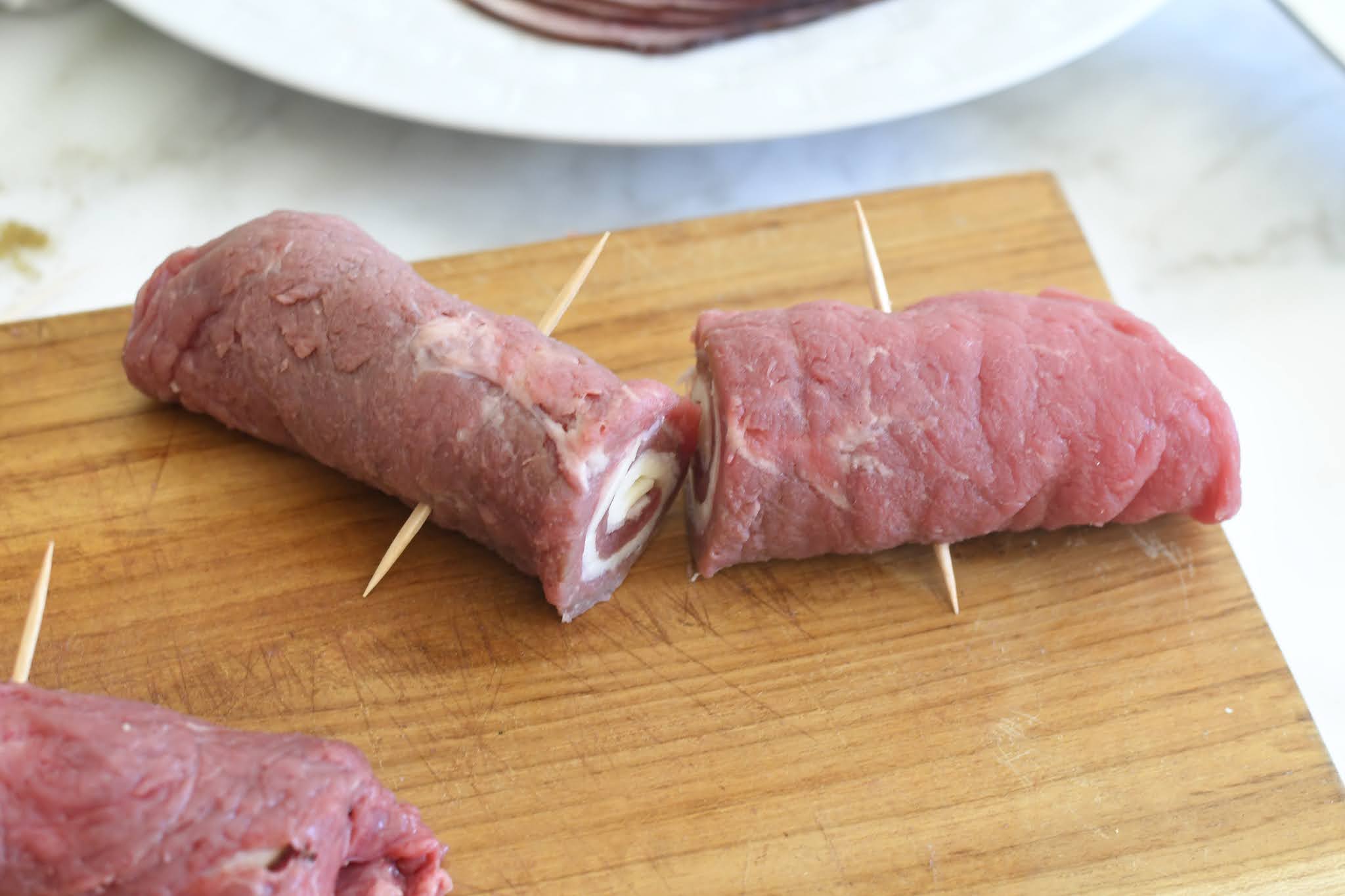 Cooking with Manuela Involtini Italian Stuffed Beef Rolls with