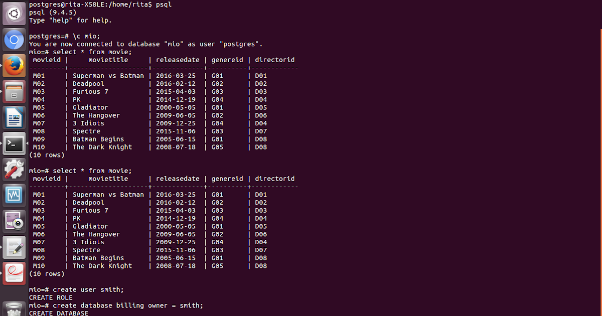 linux postgresql create database linux postgresql create database