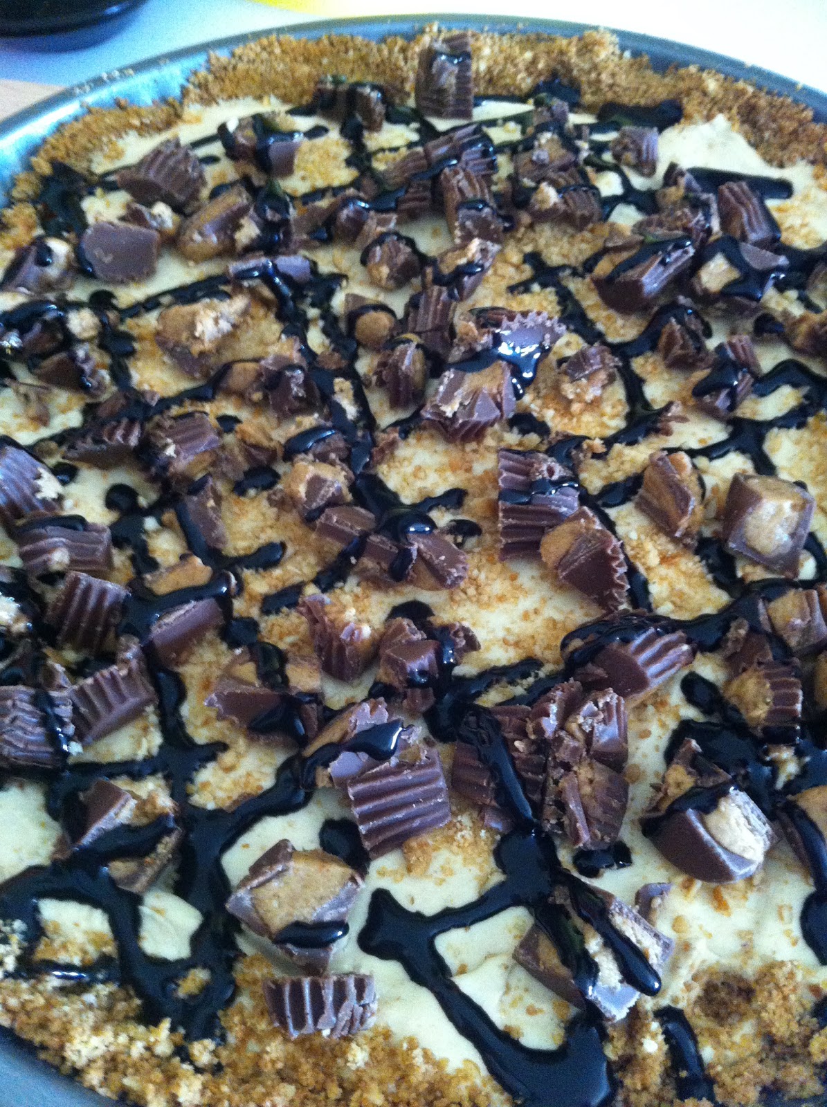 simplysandi Peanut ButterChocolate Icebox Pie