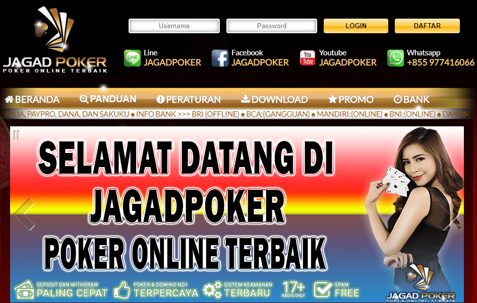 Jagadpoker Situs Judi Poker QQ Online Bandarqq Terbaik dan ...
