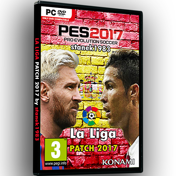 Patch PES 2017 Terbaru dari LaLiga Patch 4.5 AIO