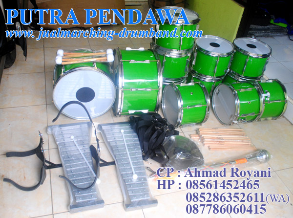 Harga alat  DRUM BAND TK STANDAR 1 set 16 ALAT