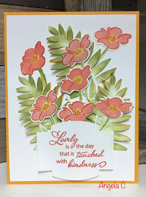 Stampin' Up! Lovely is the Day, Lovely Leaves Dies, www.stampingwithsusan.com,