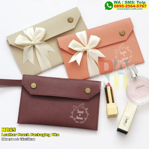 Leather Pouch Packaging Pita