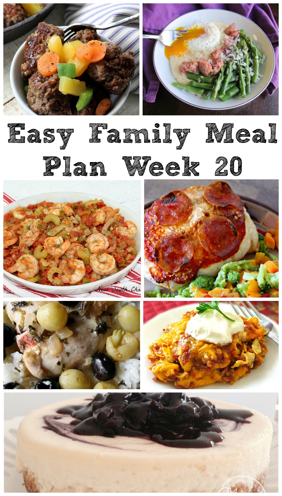 Cooking With Carlee: Easy Family Meal Plan Week 20