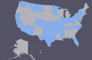 US States Visited 24/50