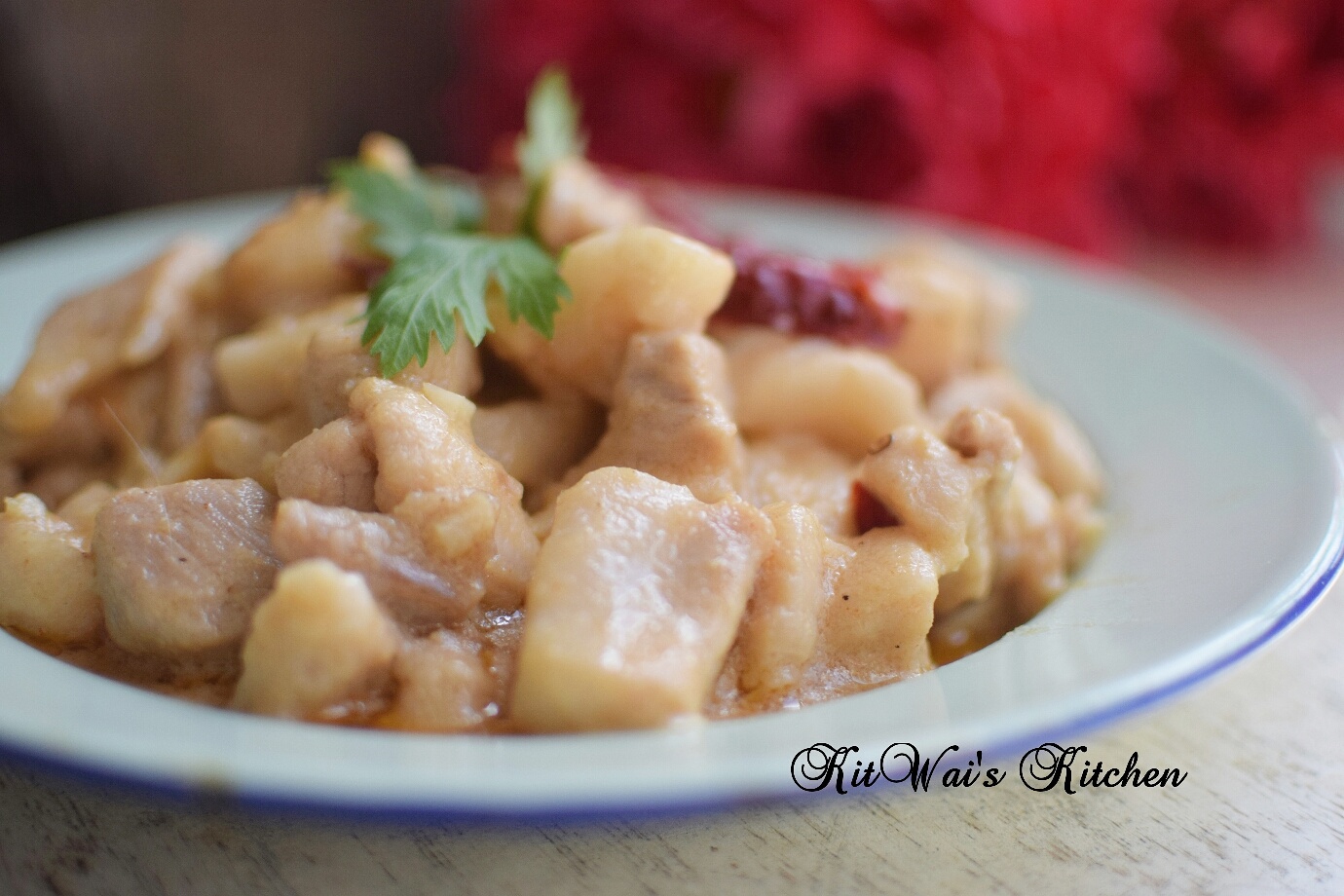Kit Wai's kitchen 腐乳炒腩肉 Stirfried Pork Belly with Fermented Bean Curd