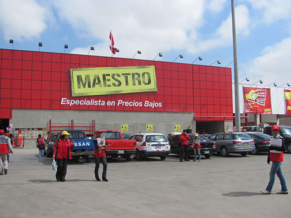 cuatro veces Exclusivo Turista Colectivo de Periodistas: Inauguran mega tienda “Maestro” en Ica