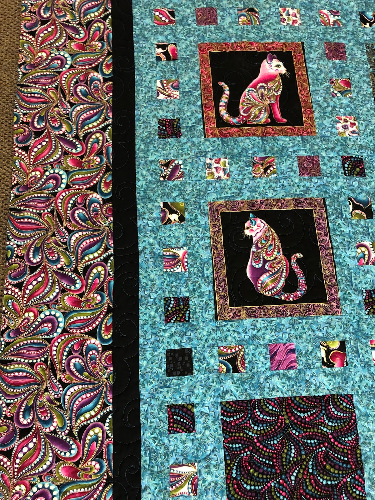 mmm quilts Slide Show Catitude and Harry Potter