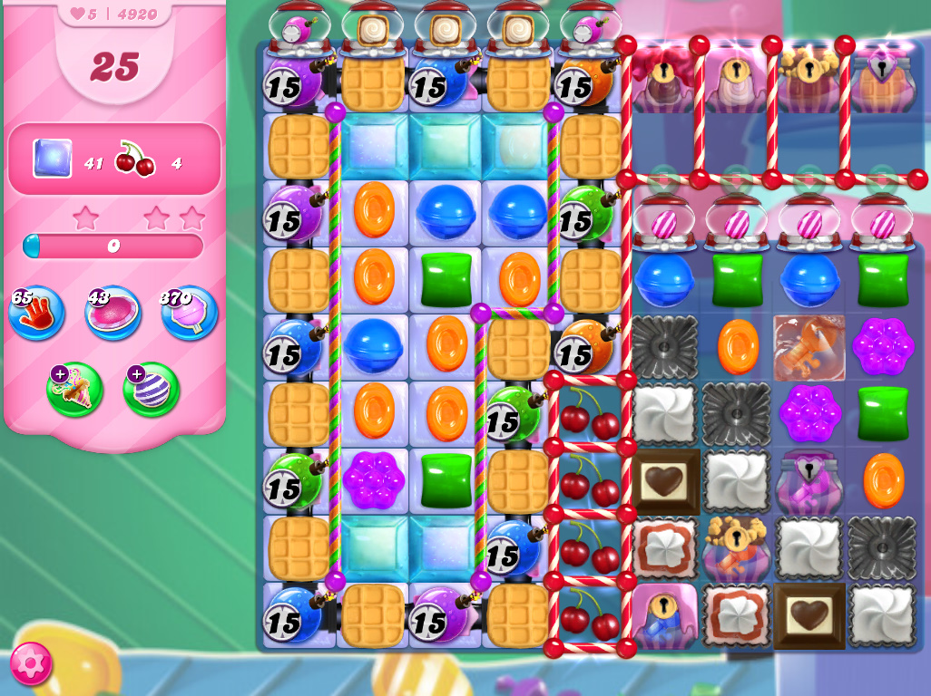 Candy Crush Saga level 4920