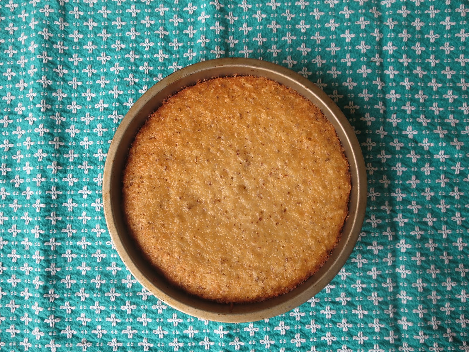 Coconut Layer Cake with Lemon Frosting (vegan)