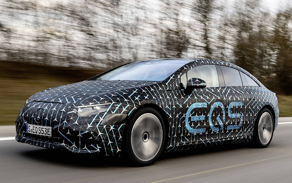 Mercedes-Benz EQS: Classe S elétrico tem mais detalhes revelados