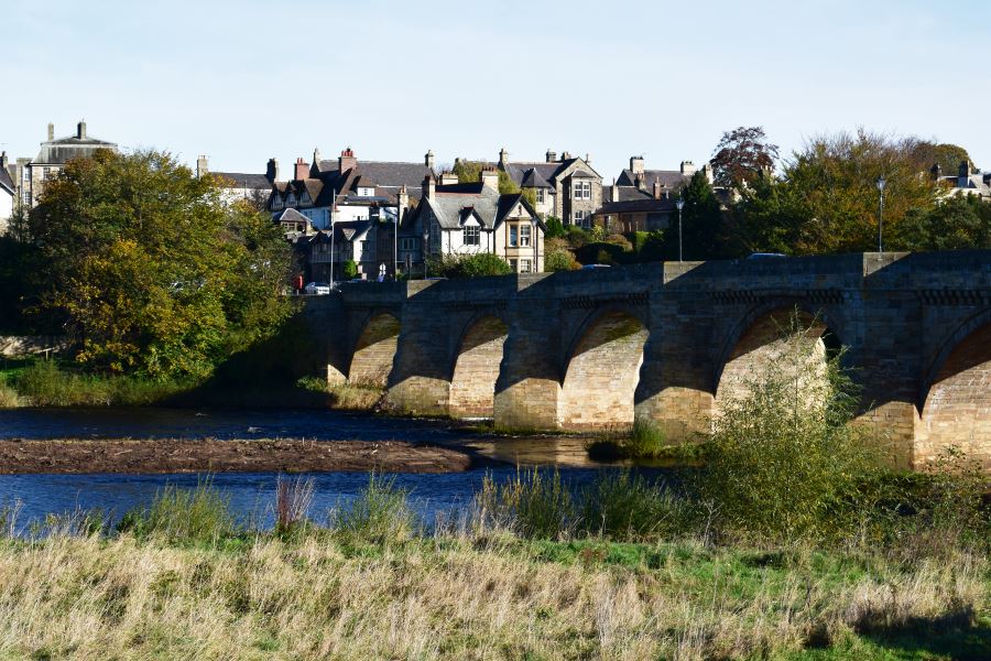 Photographs Of Newcastle Corbridge Bridge and River Tyne