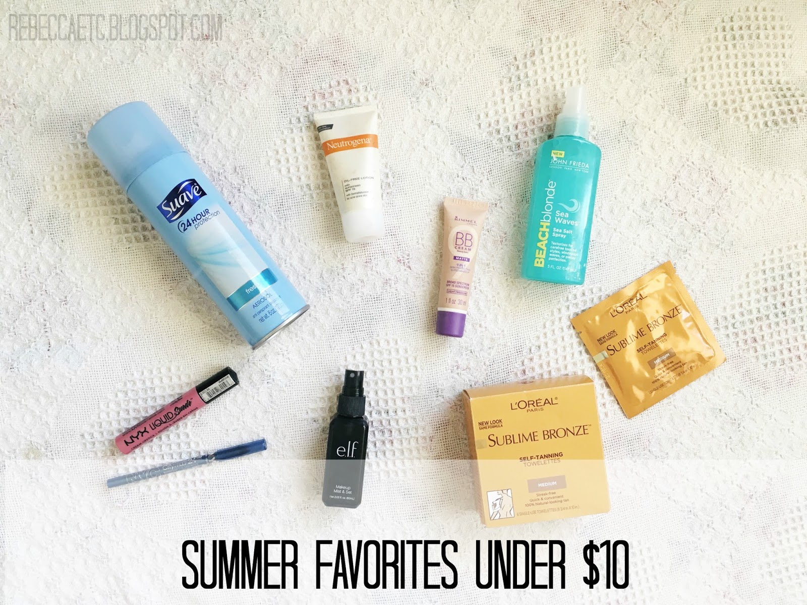 EIGHT Summer Beauty Products Under 10! My Summer Favorites