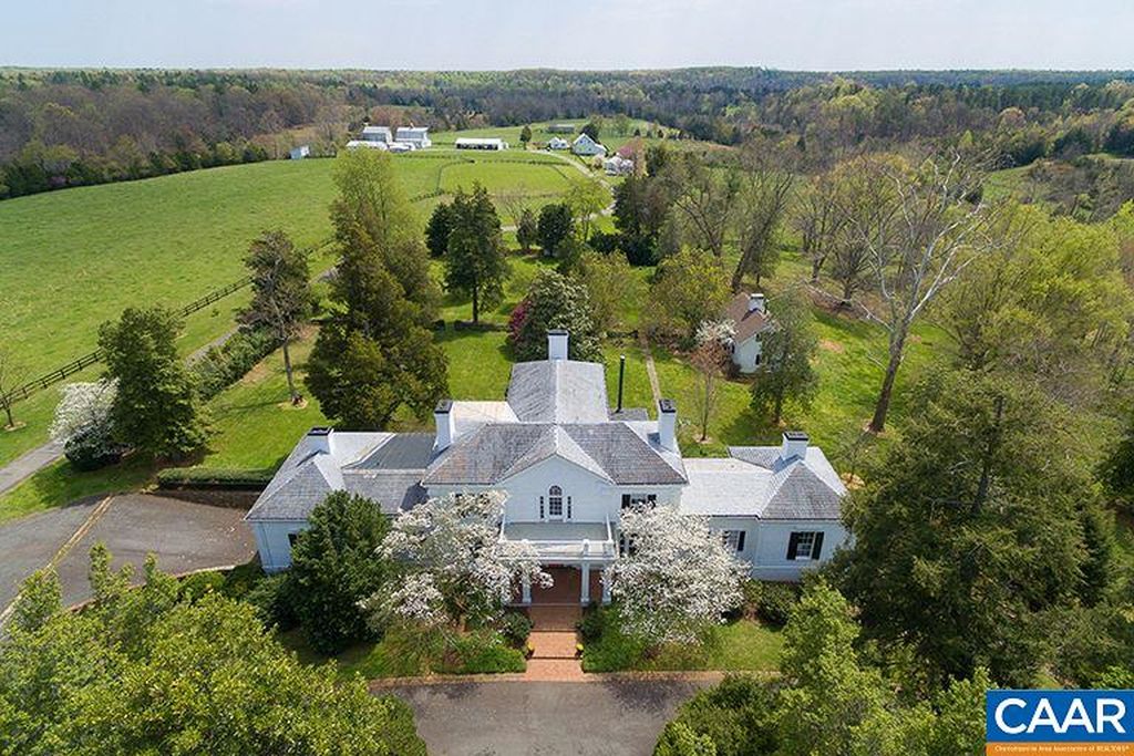 Sweet House Dreams 1857 Colonial Revival Mansion in Keswick, Virginia