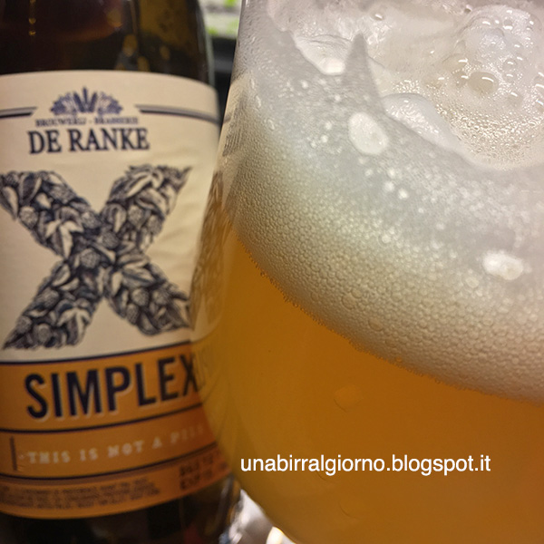 UNA BIRRA AL GIORNO: De Ranke Simplex