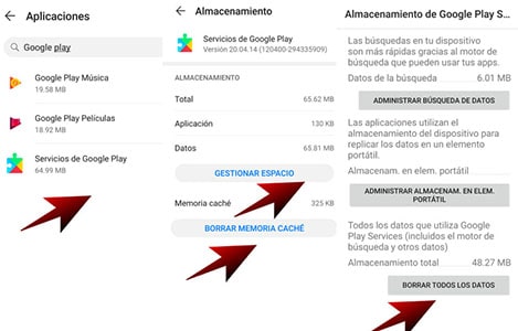 Como solucionar el error de conexión con el servidor de Google Play
