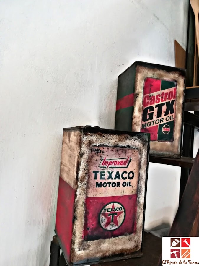 tunear latas de aceite