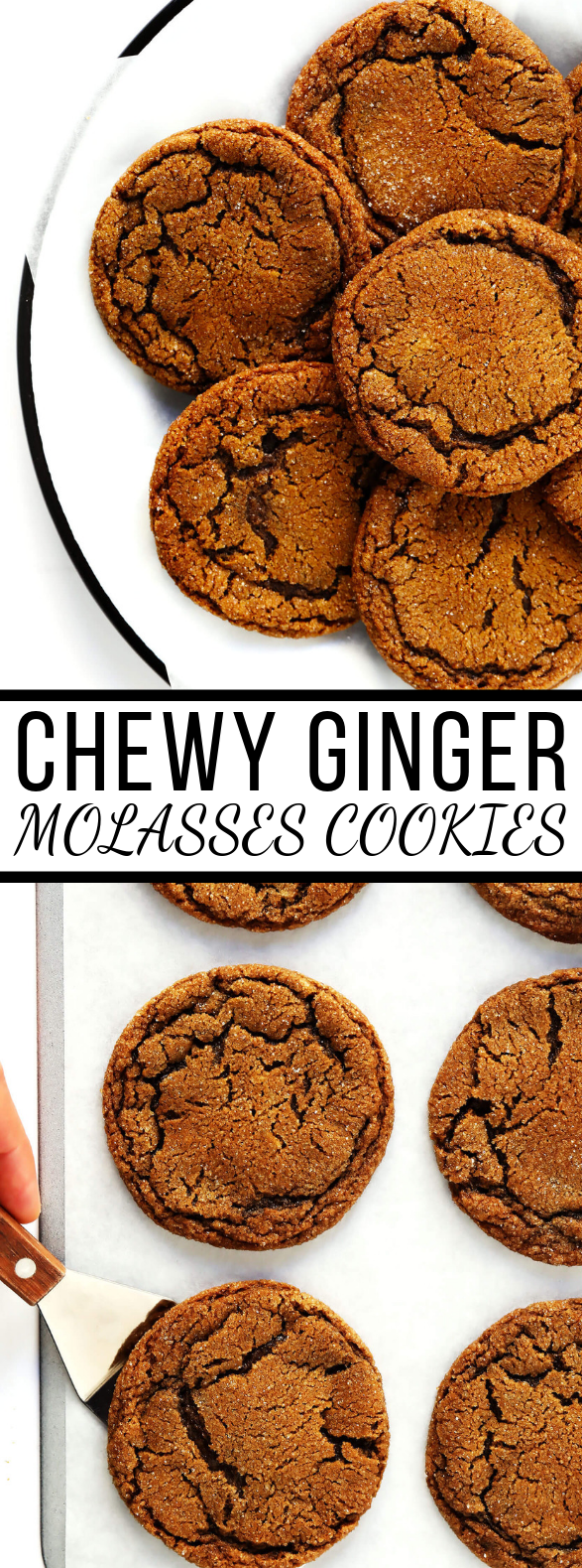 CHEWY GINGER MOLASSES COOKIES #desserts #glutenfree