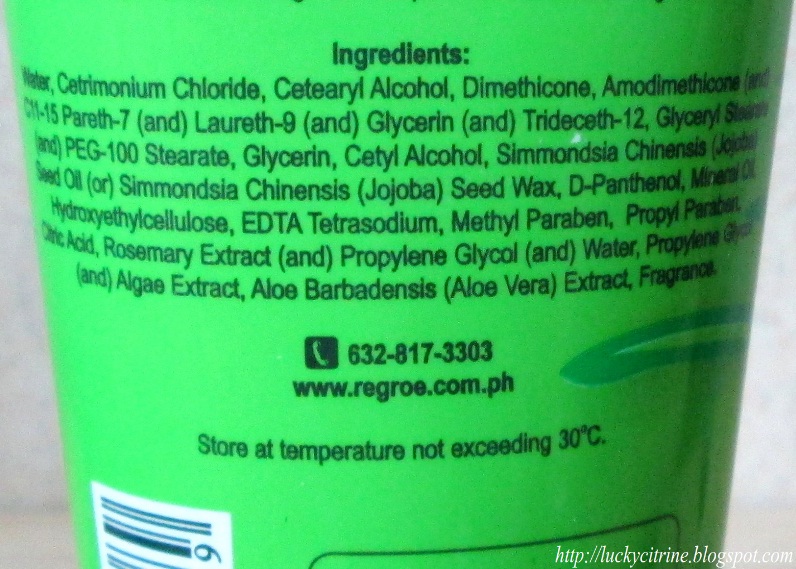 Lucky Citrine Pregroe Thickening Shampoo & Conditioner