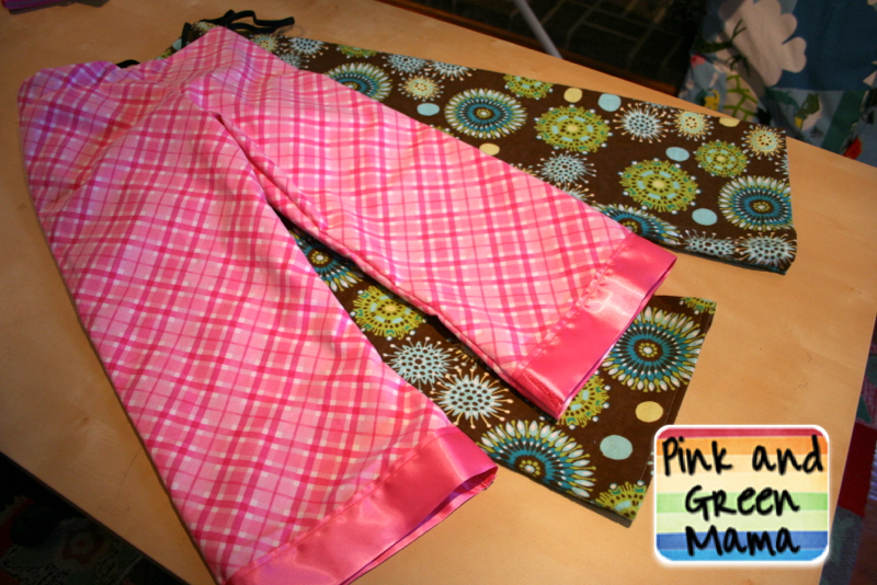Pink and Green Mama: * EASY Homemade Pajama Pants for Kids!