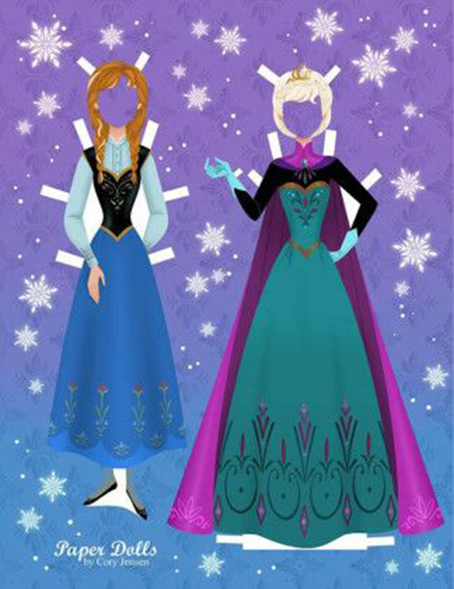 Disney Movie Princesses: Princess Paper Dolls