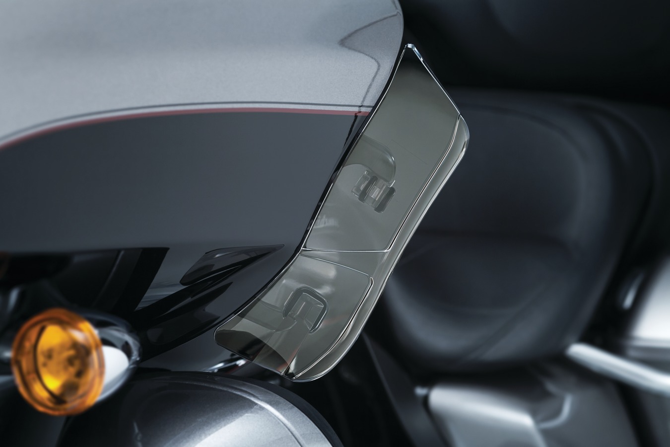 VTwin News Adjustable Fairing Air Deflectors For Road Glide