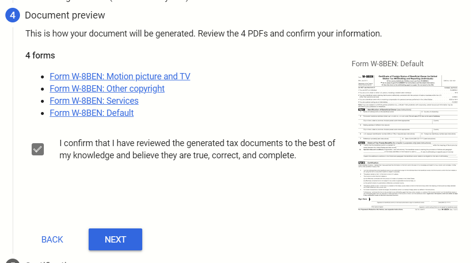 How to fill US Tax Info Step 11 Document Preview - The Tech Trackers