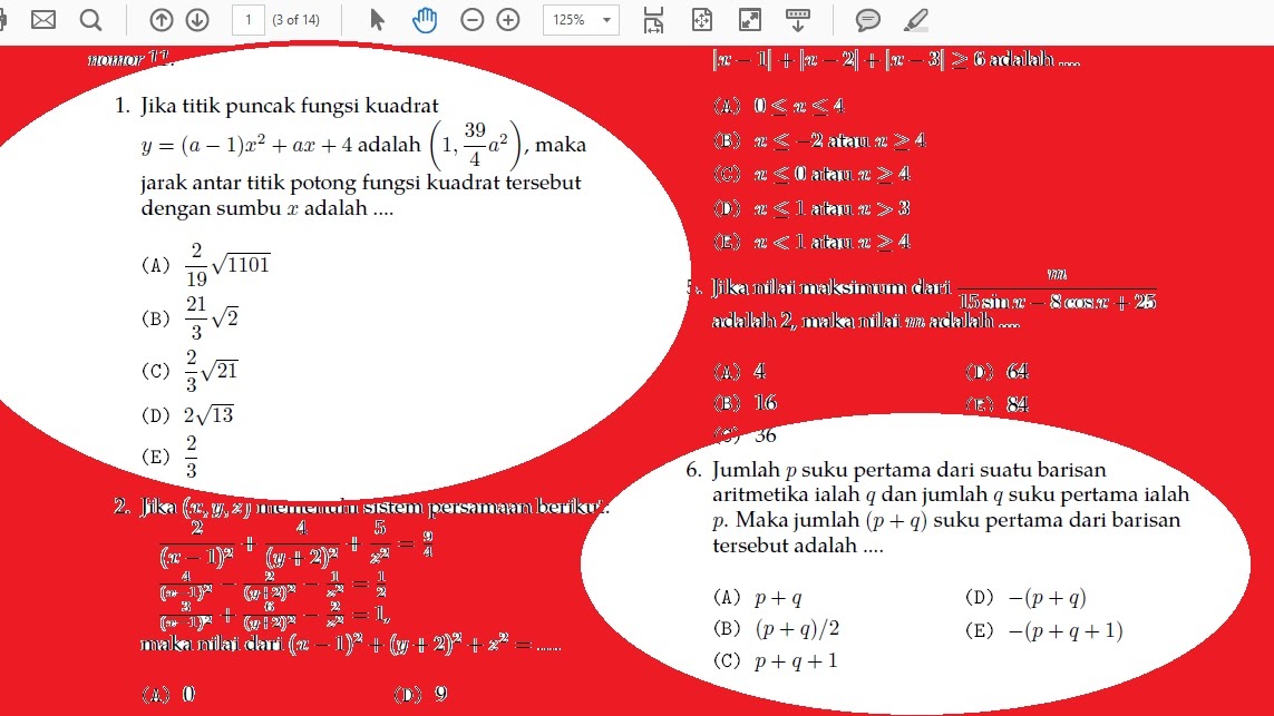 Simak Ui On Twitter Yuk Latihan Mengerjakan Soal Soal Simak Ui Dengan Mendownload Contoh Soal Dari Tahun Ke Tahun Pada Link Berikut Https T Co W9m45c3nmq Semakin Banyak Contoh Soal Yang Kamu Lihat Kamu Kerjakan Dan Kamu