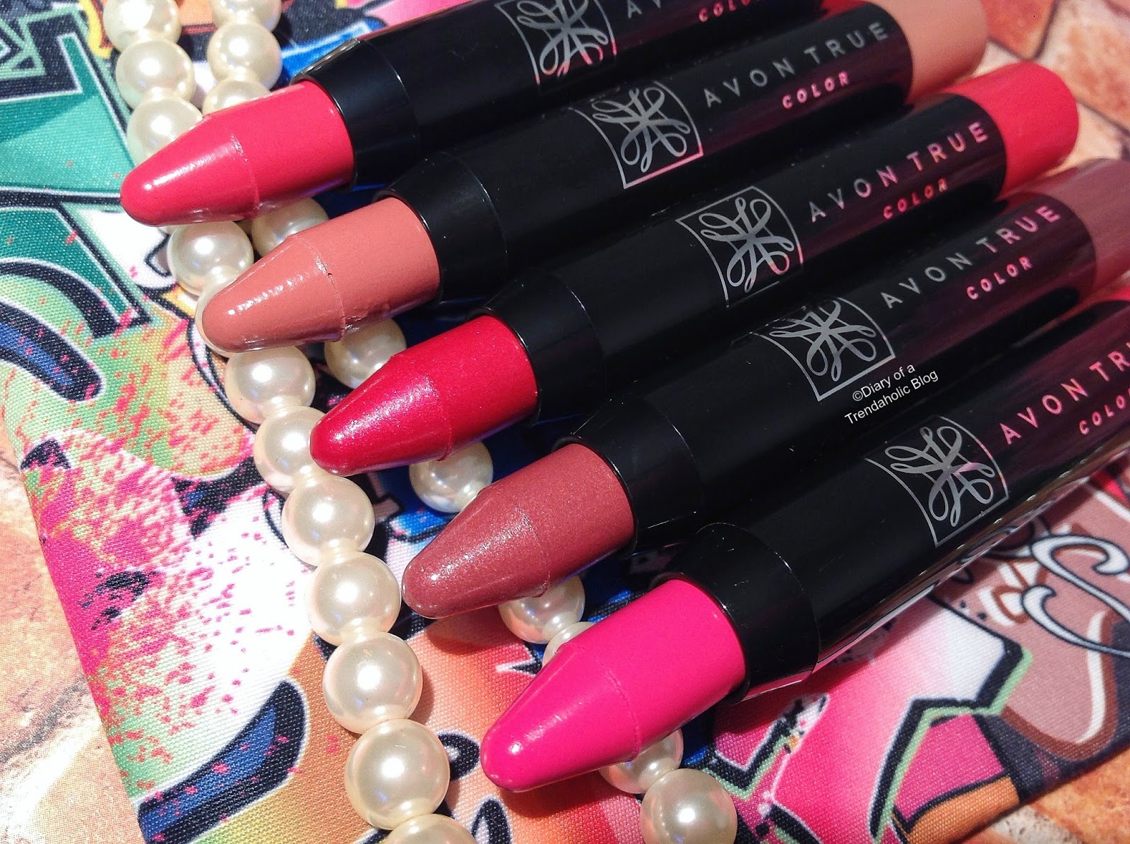 Diary of a Trendaholic Avon True Color Lip Crayon Review