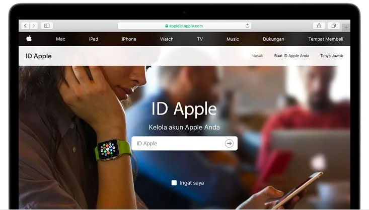 cara membuat ID Apple di Komputer
