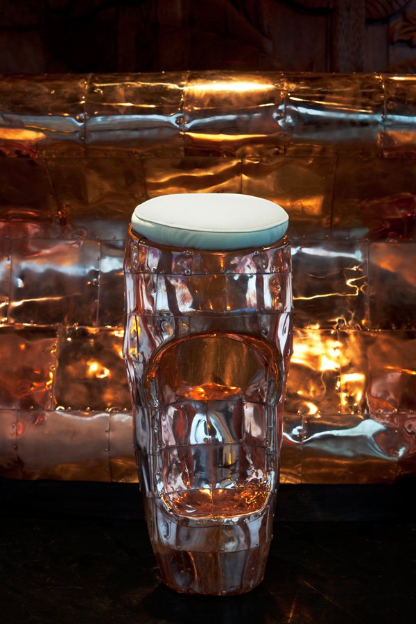 Best Restaurant Interior Design Ideas Copper bar design