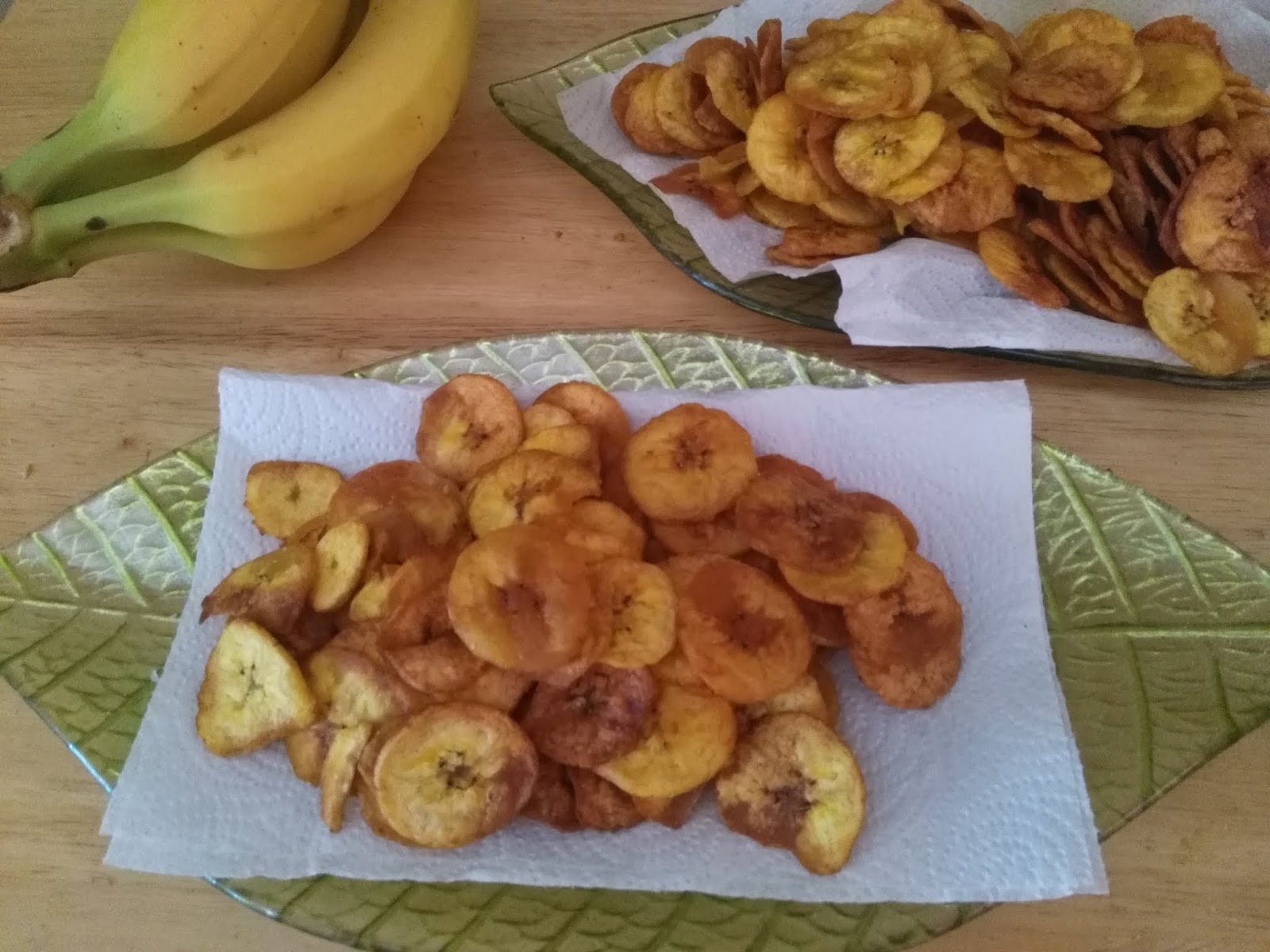 Yellow banana chips/ raw plantain chips/nedran chips/kerala chips