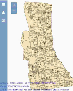जमिनीचा नकाशा ऑनलाईन कसा पाहायचा?jaminicha nakasha maharashtra