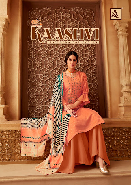 Alok Suits Kaashvi Pashmina Collection 2019 Latest 