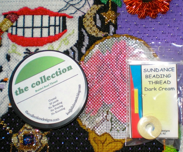 to the CHILLY HOLLOW NEEDLEPOINT ADVENTURE Beading Thread