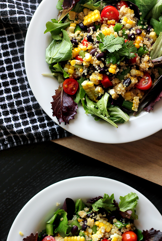 Bubby and Bean Living Creatively Sweet Corn and Black Bean Quinoa