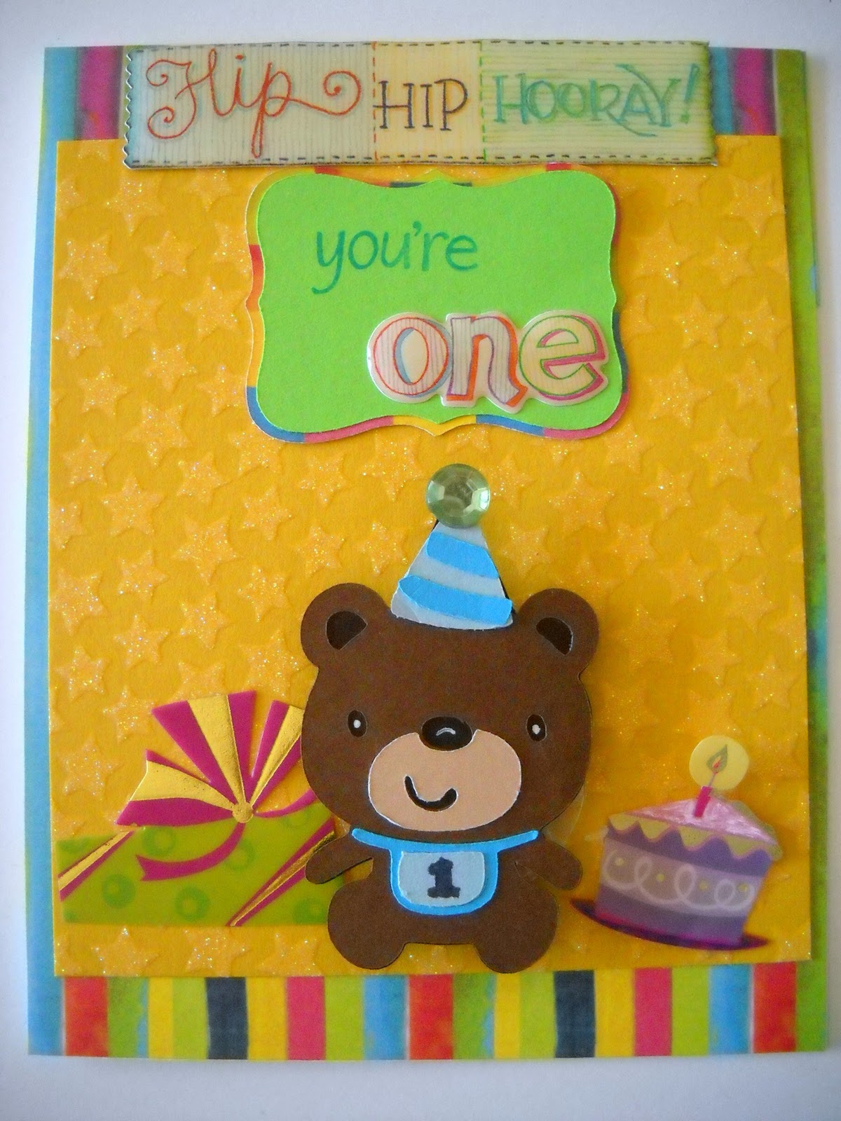 Lisa's Creative Niche: Kids Birthday Card