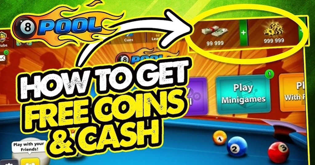 8 Ball Pool Free Cash and Coins Free Unlimited 8 Ball Pool Cash and Coins