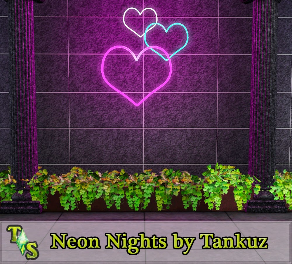 Неон симс 3. Симс 3 Неоновые кресты. Ночь неоновый букет роз сердце