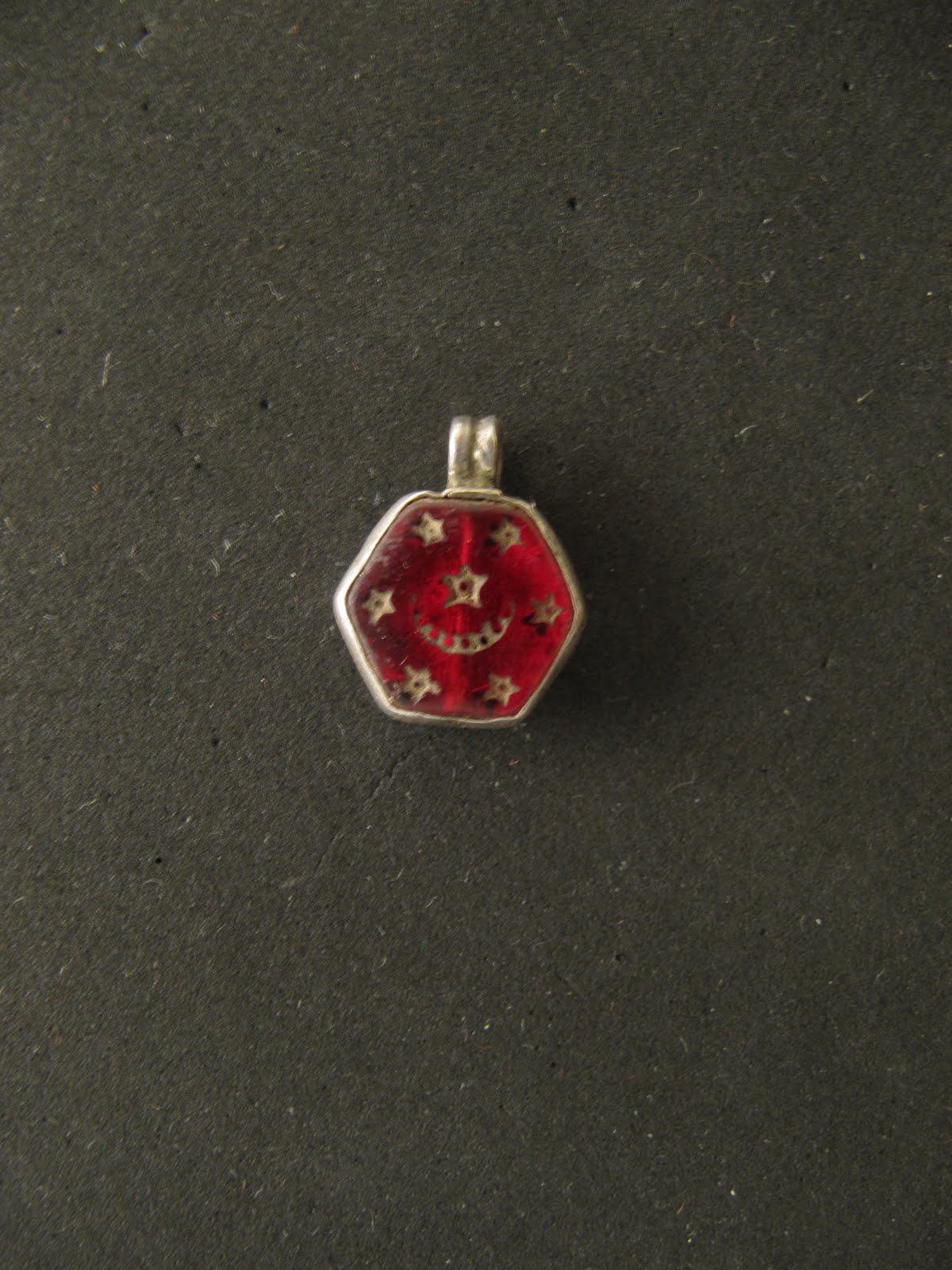 earthglobalart indian silver talisman 4