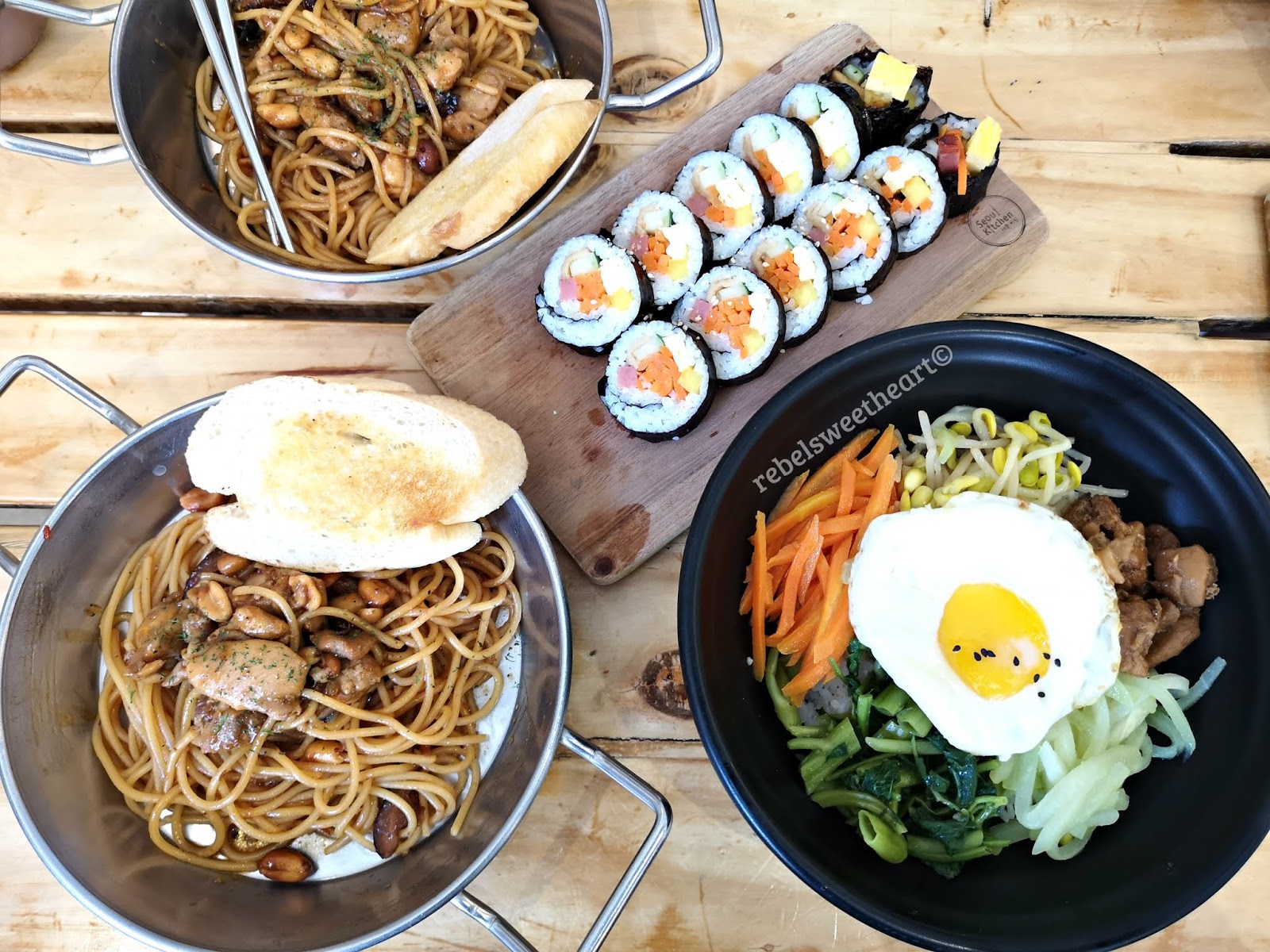 The Rebel Sweetheart. Foodie Goodie Seoul Kitchen.