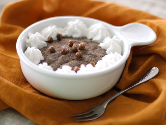 Single-Serving Butterscotch Buckwheat Microwave Muffin