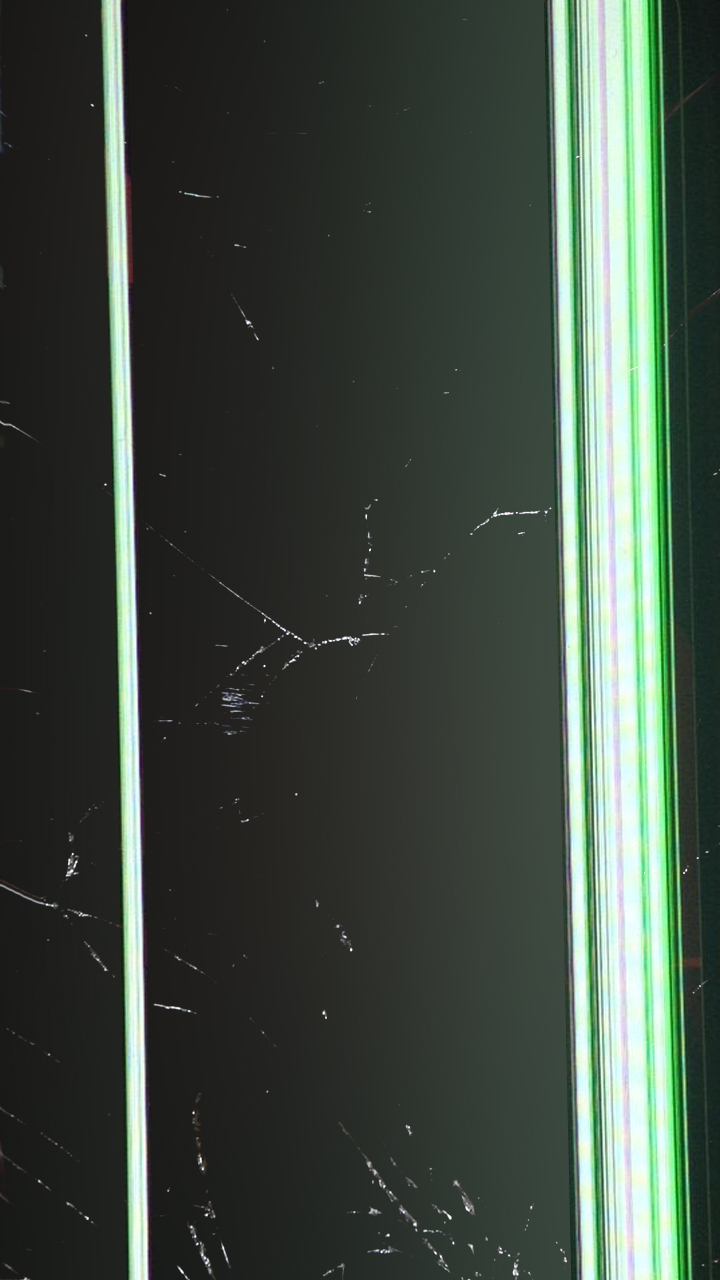 iPhone Screen Green Vertical Lines Wallpaper