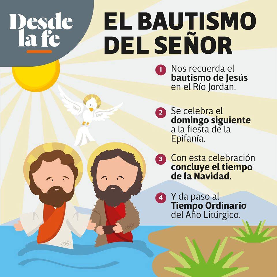 ® Santoral Católico ® IMÁGENES DEL BAUTISMO DEL SEÑOR